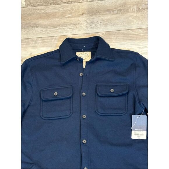 St. John’s Bay navy jacket shirt size S - Picture 4 of 11